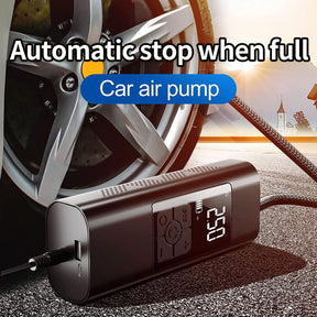 THE AUTO CARTEL® 600mAh 12v Dc Electric Tire Inflator Mini Air Compressor